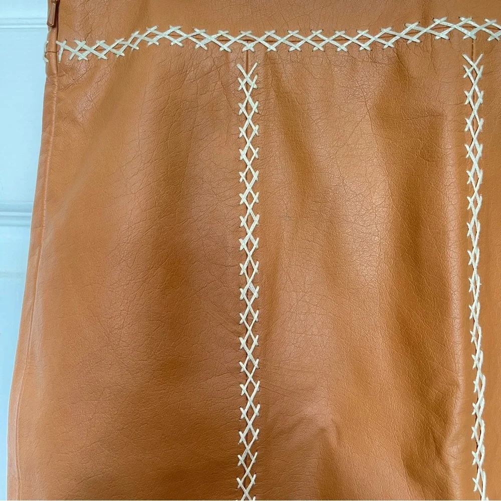 Vintage GAP Leather Skirt - Picture 6 of 9